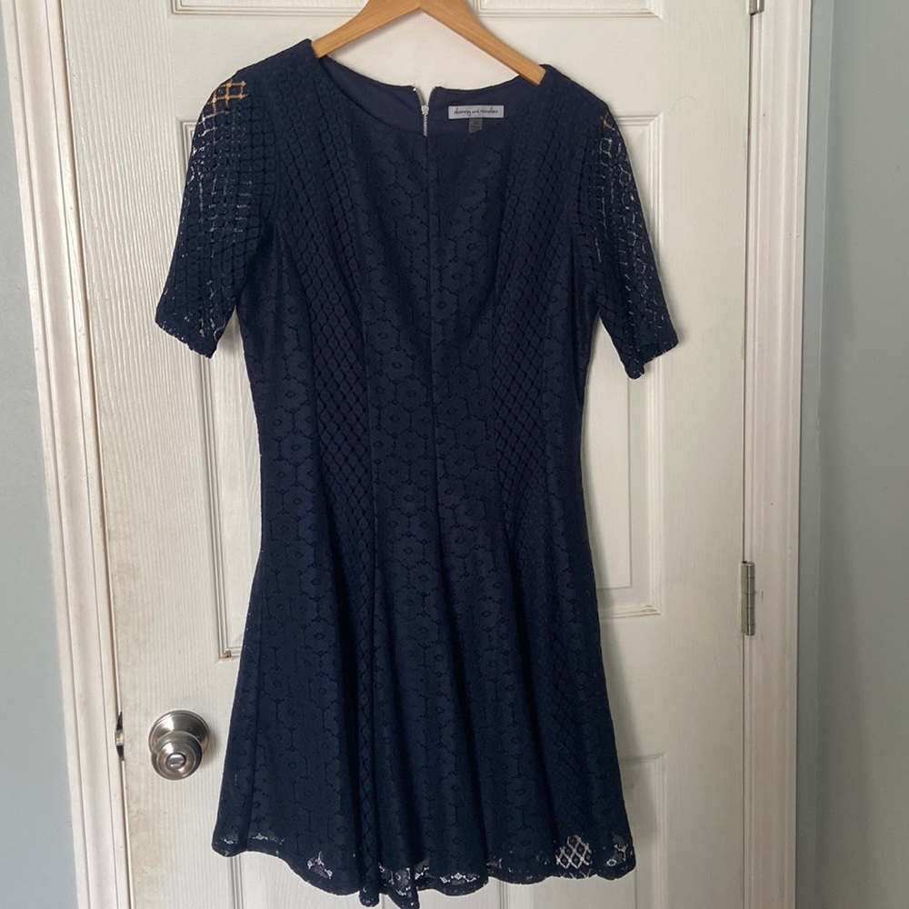 Navy Lace Dress